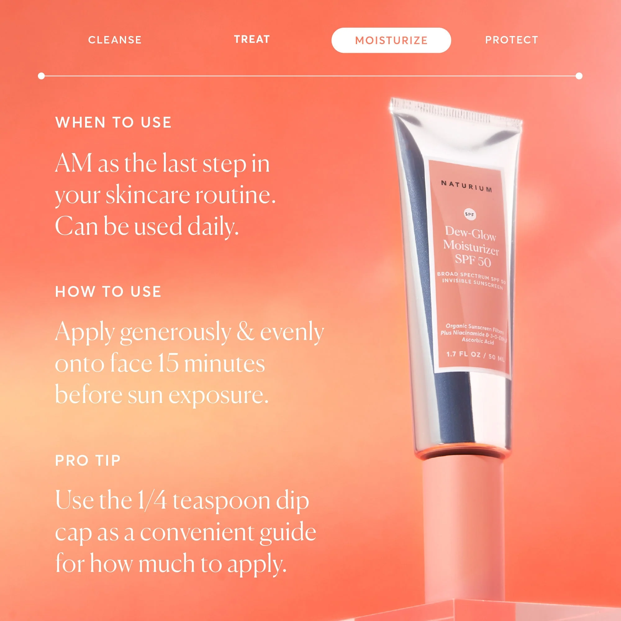 Dew-Glow Moisturizer SPF 50 - Jumbo - Image 5