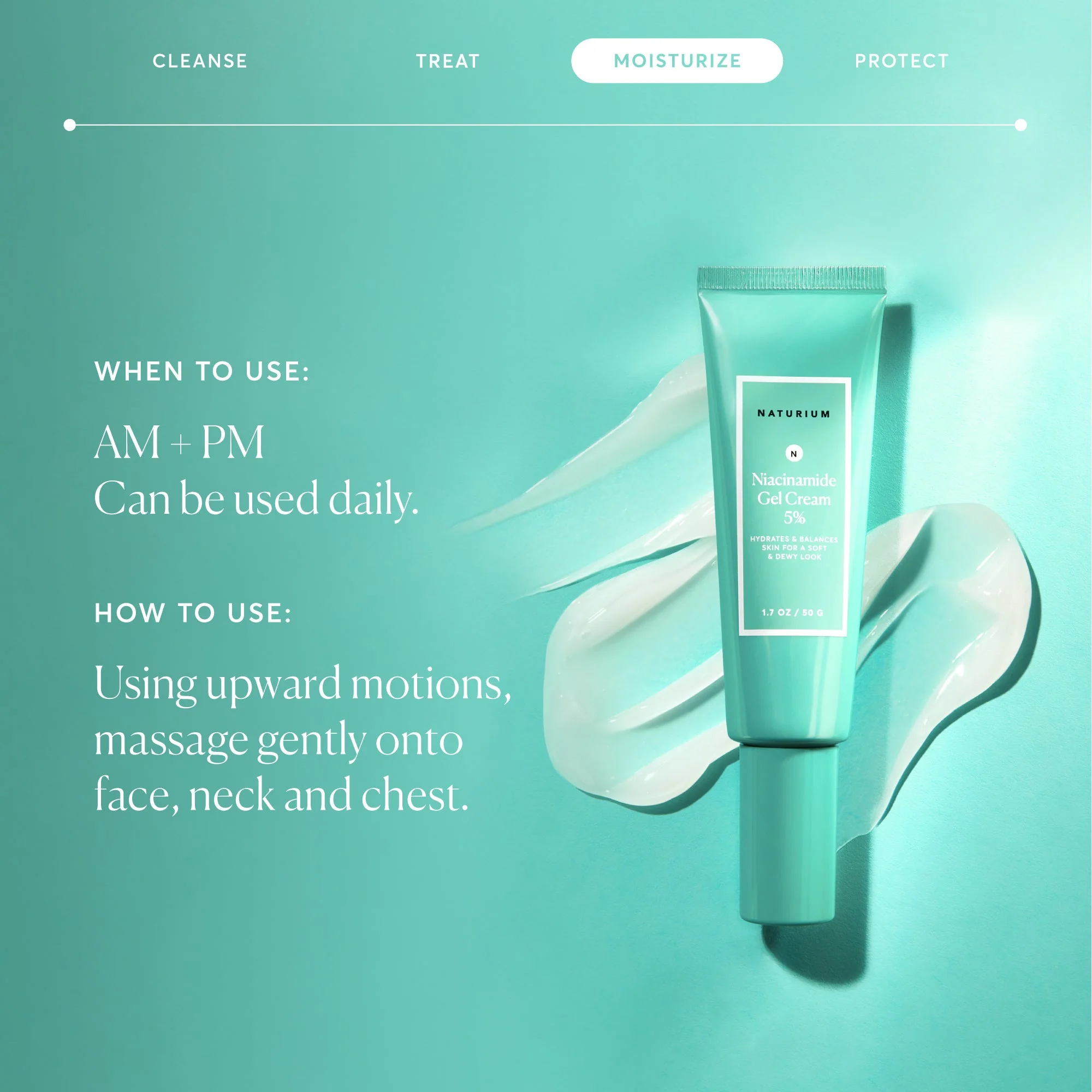 Niacinamide Gel Cream 5% - Image 4