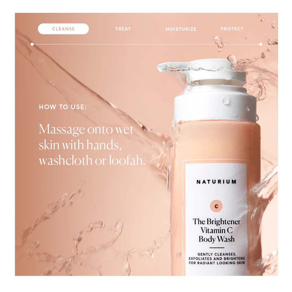The Brightener Vitamin C Brightening Body Wash - Image 5