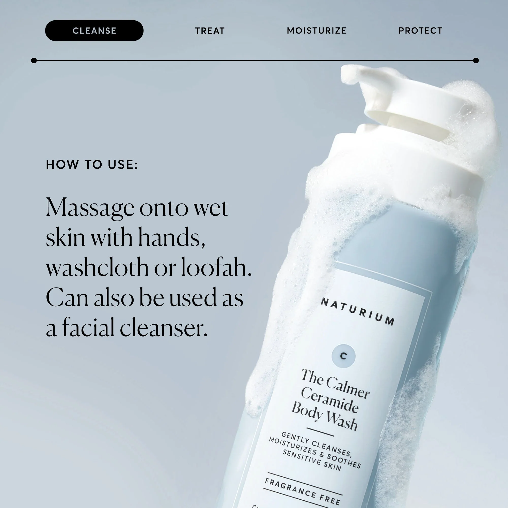 The Calmer Ceramide Body Wash - Image 6
