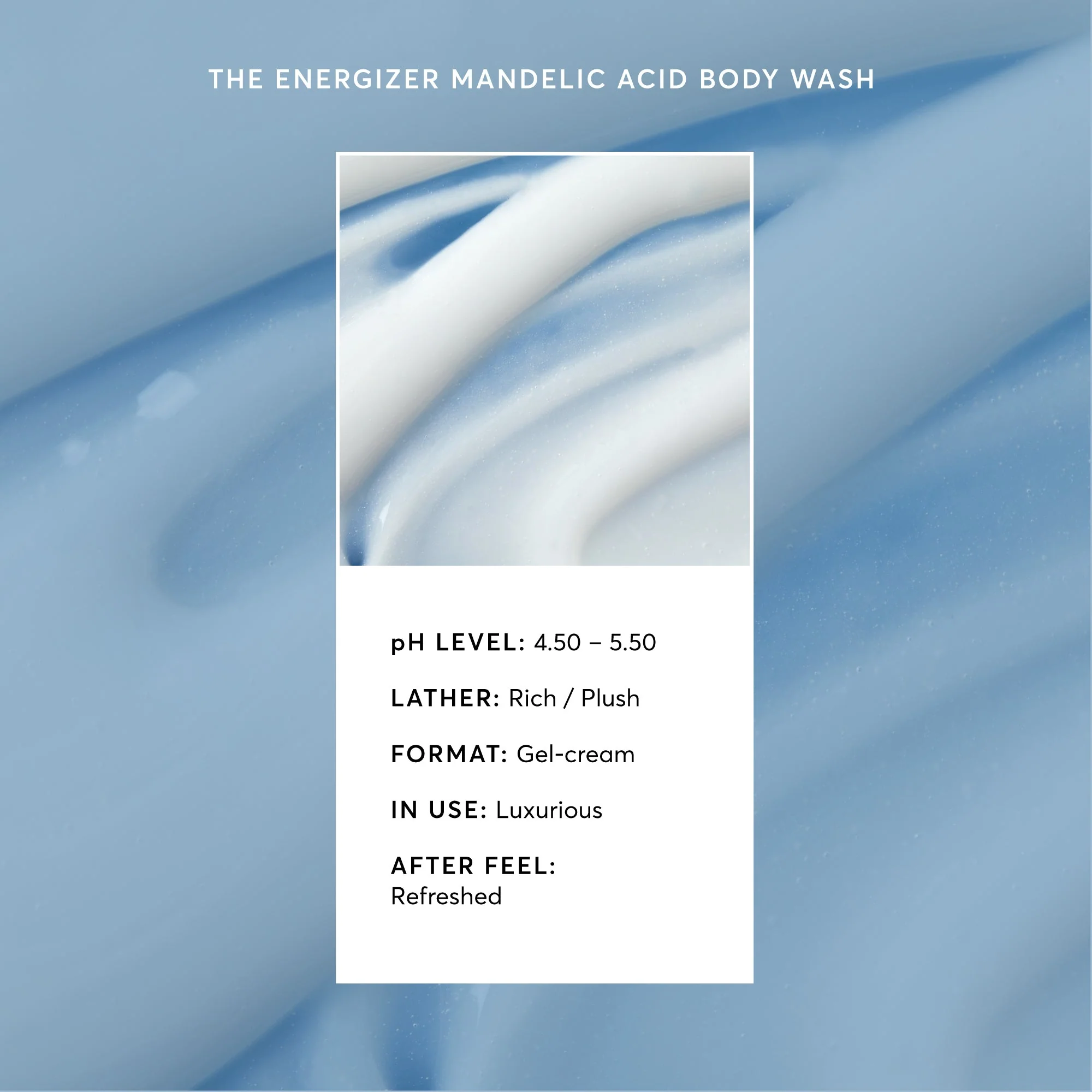 The Energizer Mandelic Acid Body Wash - Image 4