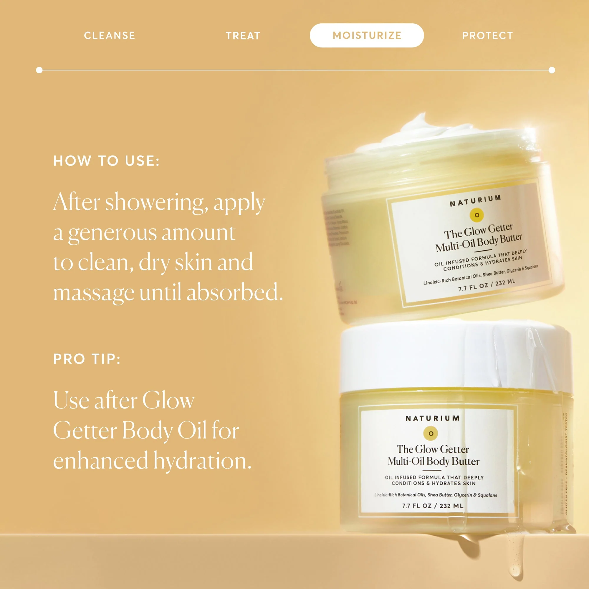 The Glow Getter Multi-Oil Body Butter - Travel Size - Image 5