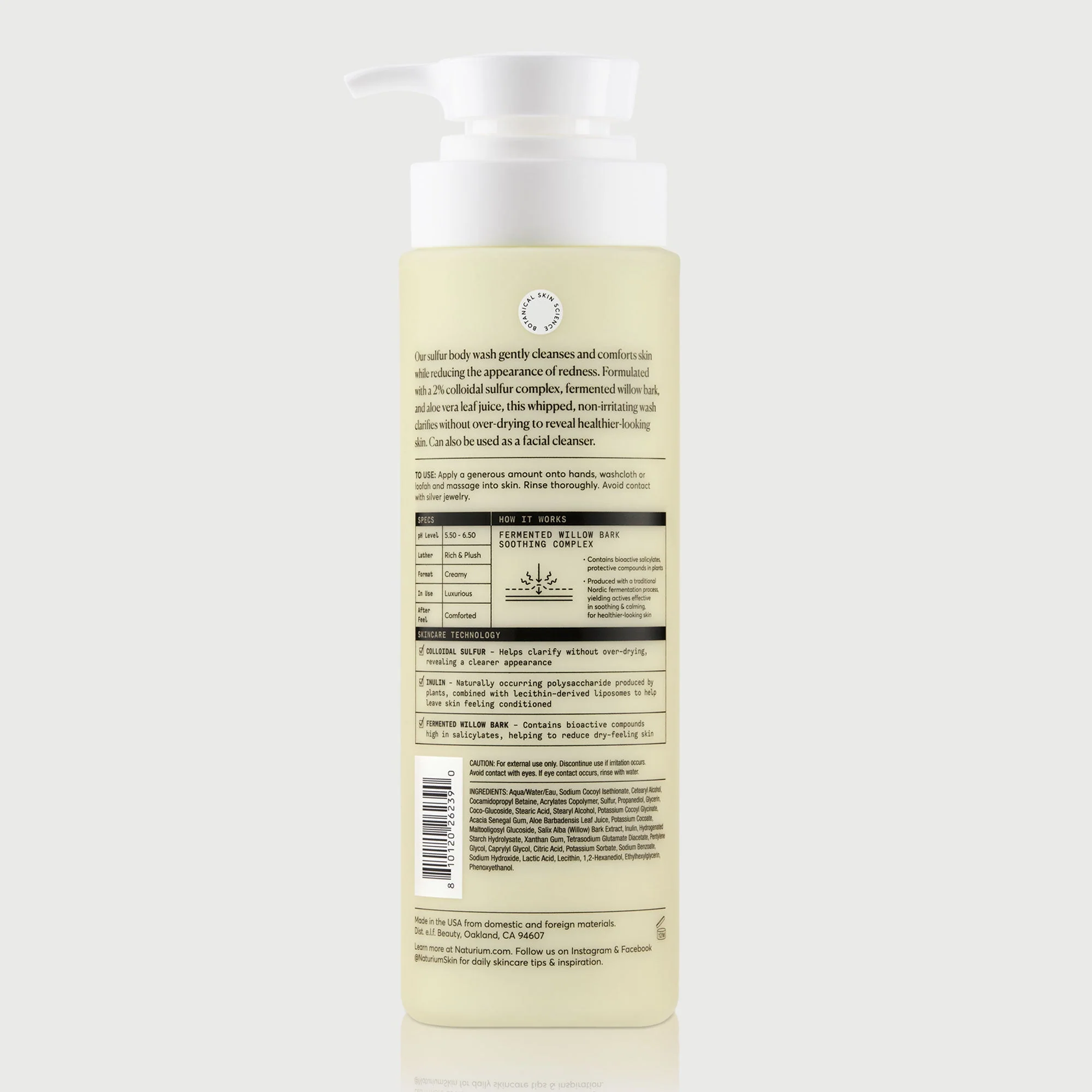 The Revealer Sulfur Body Wash - Image 3